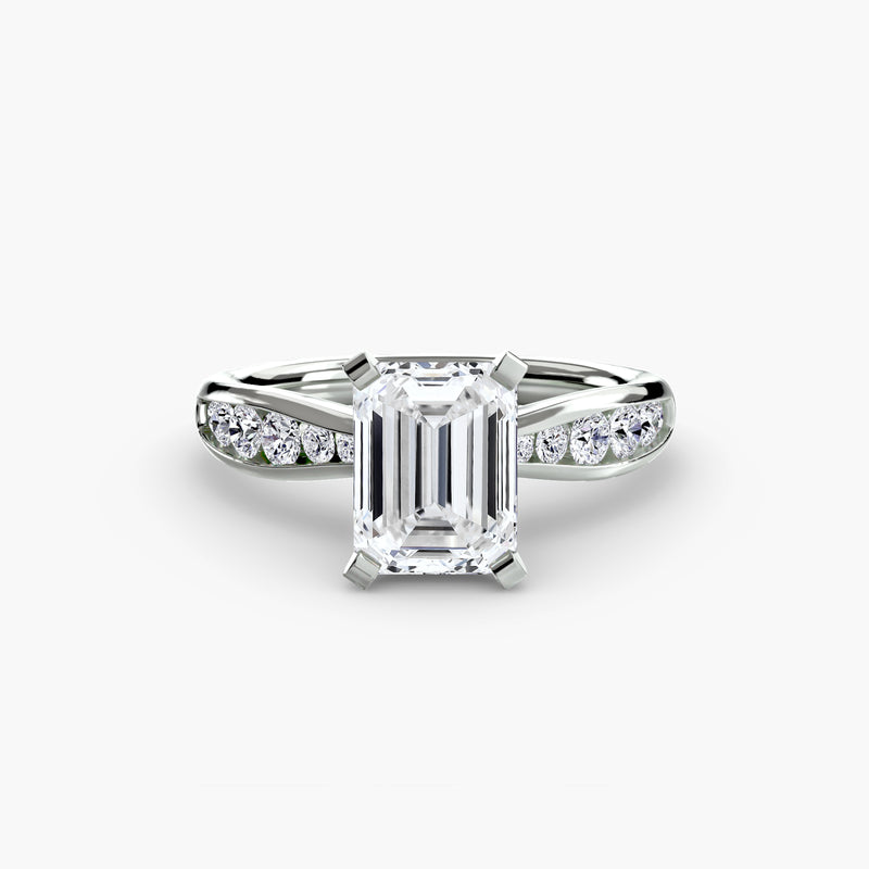 Solitaire with Pavé 3