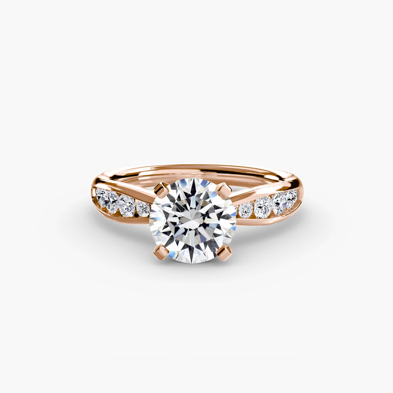 Solitaire with Pavé 3
