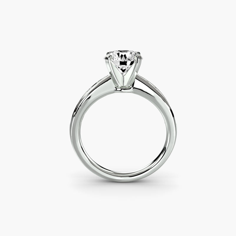 Solitaire with Pavé 3