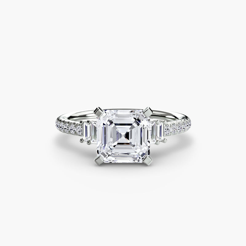 Solitaire with Pavé 4