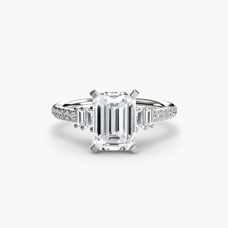 Solitaire with Pavé 4