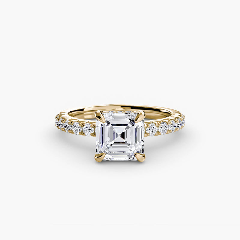 Solitaire with Pavé 6