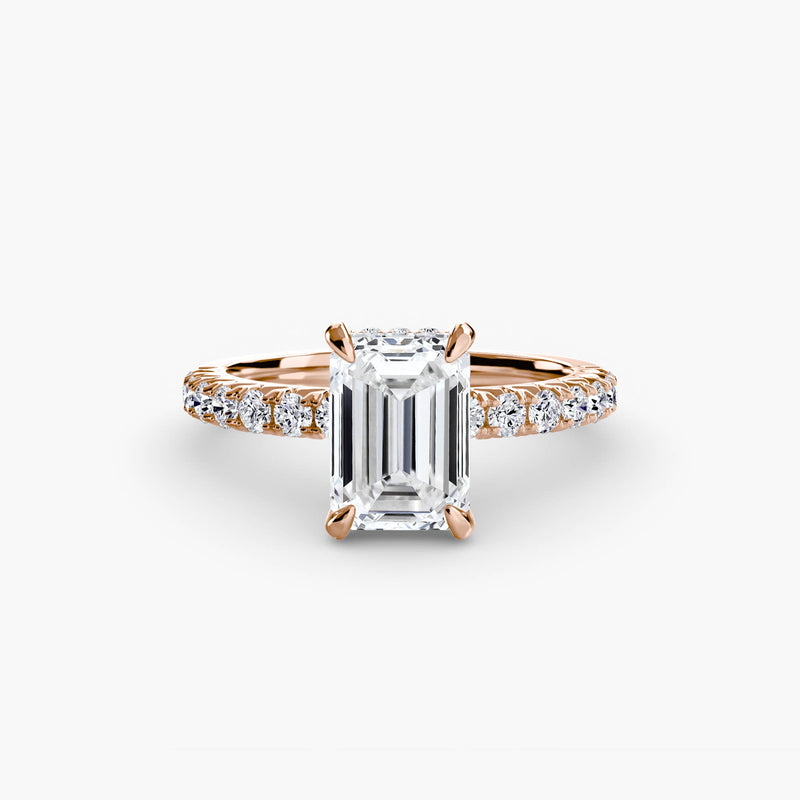 Solitaire with Pavé 6