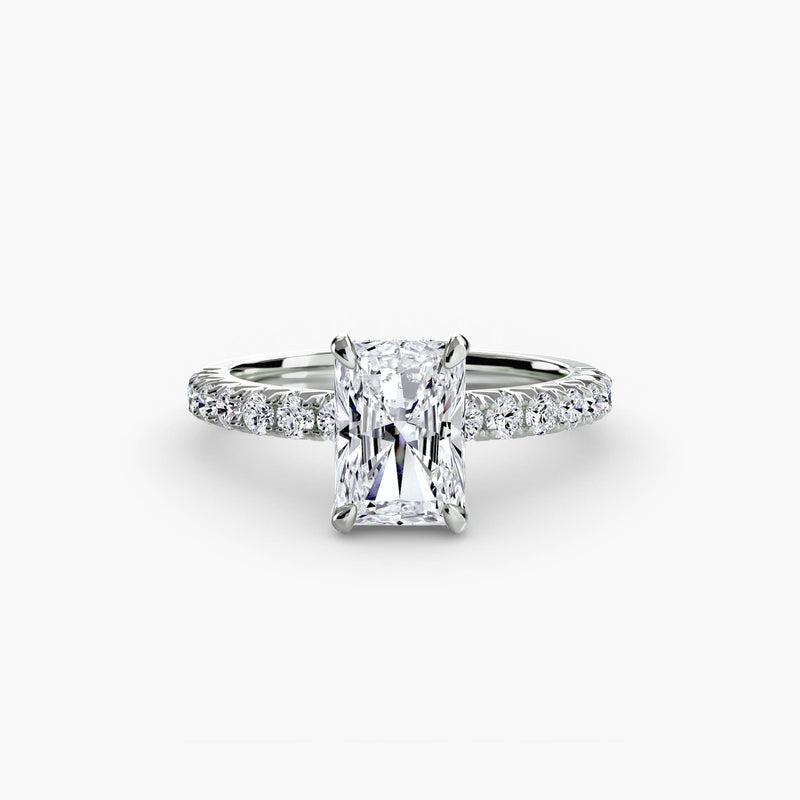 Solitaire with Pavé 6