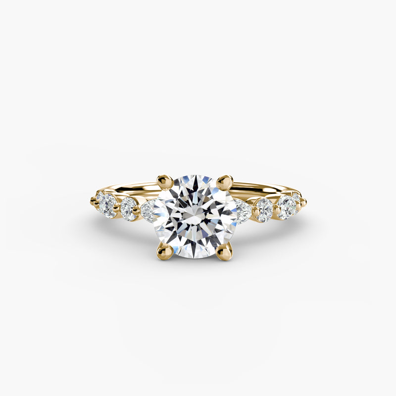 Solitaire with Eternity Pavé 2